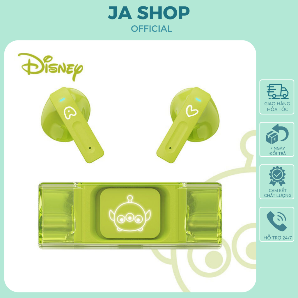 Tai Nghe Bluetooth ALIEN 5.3 Có Mic Hai Chế Độ Cảm Ứng - Disney DN03 (JA SHOP)
