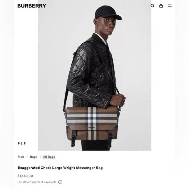 Túi BBR đeo chéo cho nam da thật bền bỉ