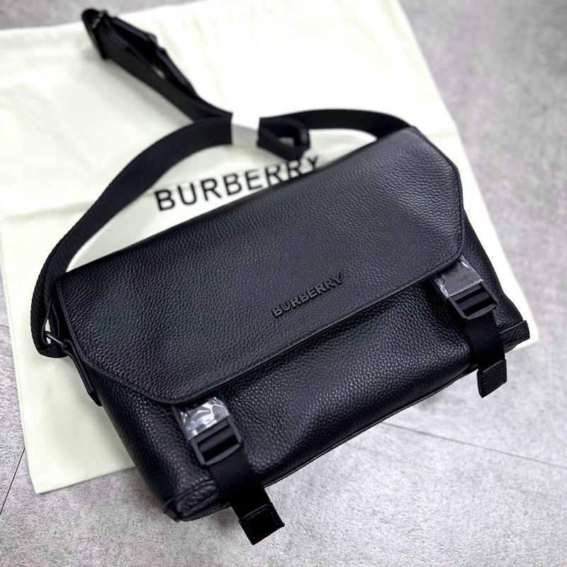 Túi BBR đeo chéo cho nam da thật bền bỉ