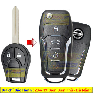 Chìa khoá remote xe Nissan Navara, Terra mẫu V12