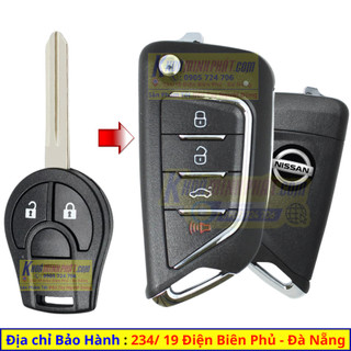 Chìa khoá độ gập xe Nissan Navara, Terra mẫu mới V21