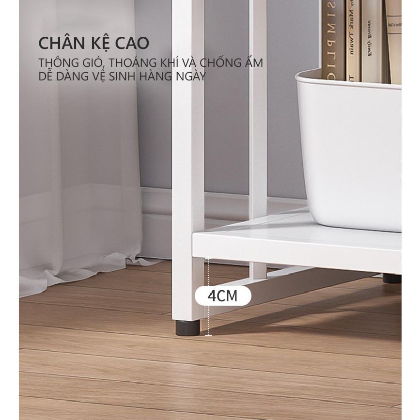 Kệ sách 4 5 6 tầng đa năng khung thép chống ghỉ sơn tĩnh điện thương hiệu IGA GM97