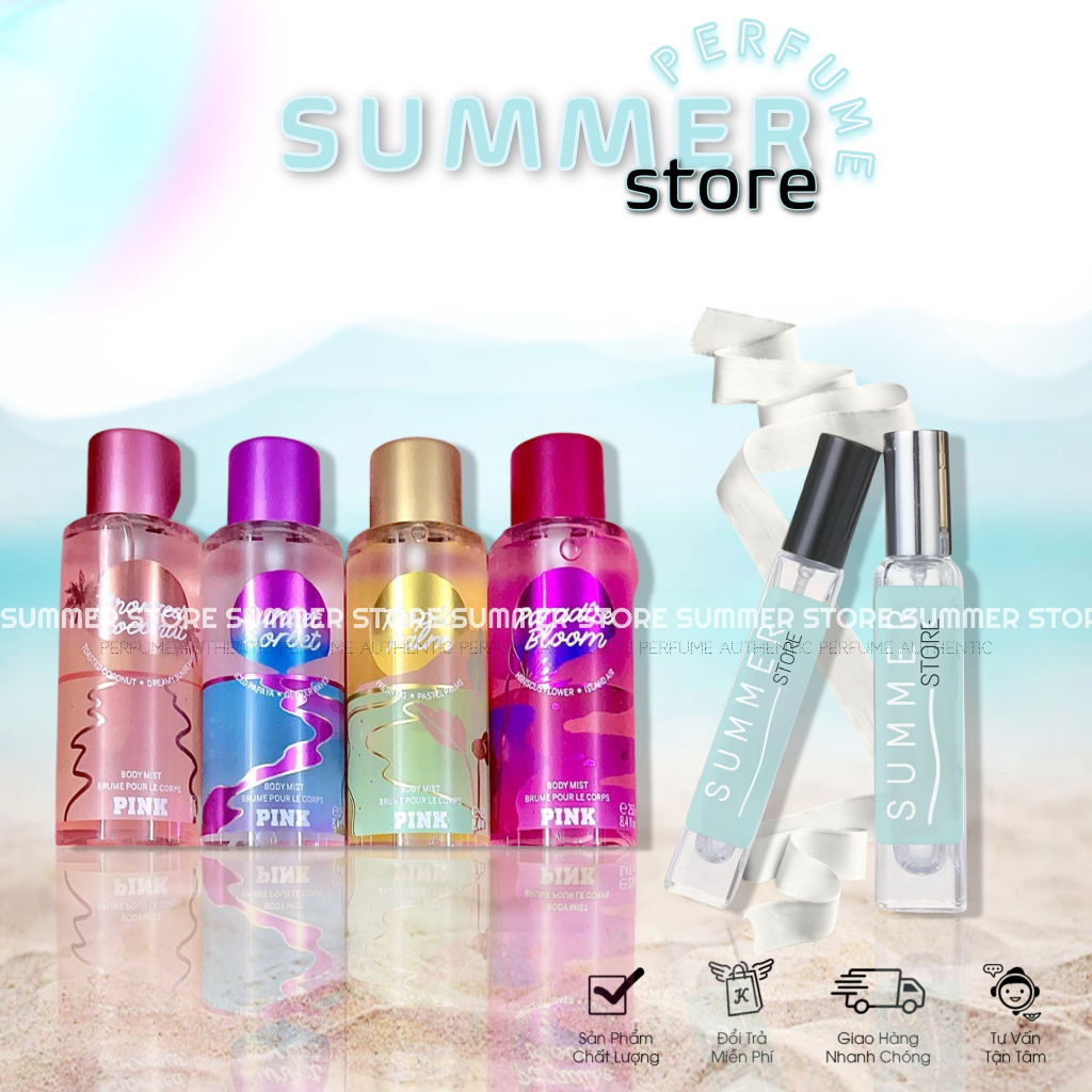 Xịt Thơm Toàn Thân Bodymist Victoria's Secret phiên bản Pink 250ml