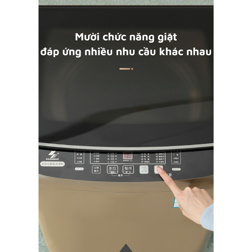 Máy Giặt Cửa Trên Tự Động 6kg, Máy Giặt Mini Có Vắt