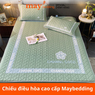 Chiếu điều hòa Tencel Latex cao su non Cao cấp - Bộ ga gối cao su non phủ đệm siêu mát siêu êm 5D thế hệ mới
