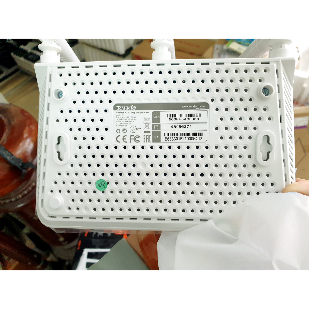 Bộ phát wifi Tenda F3