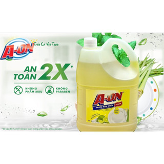 Nước rửa chén AON 3,8kg (Đậm đặc)