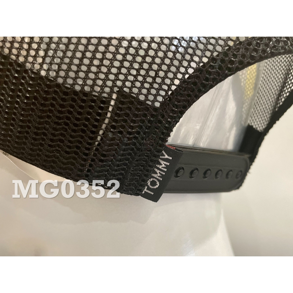 Nón kết Mũ lưỡi trai lưới Mesh Cap TM Hilfiger 1985 nam nữ thoáng khí màu đỏ trắng MG0352