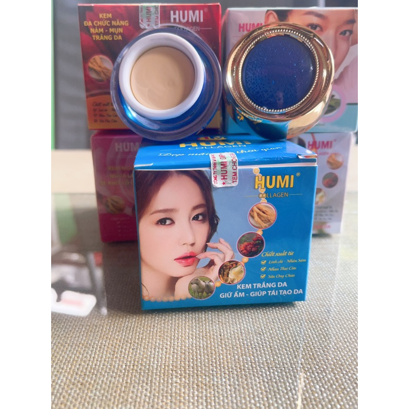 Kem Trắng Da-Giữ Ẩm-Giúp Tái Tạo Da collagen HUMI