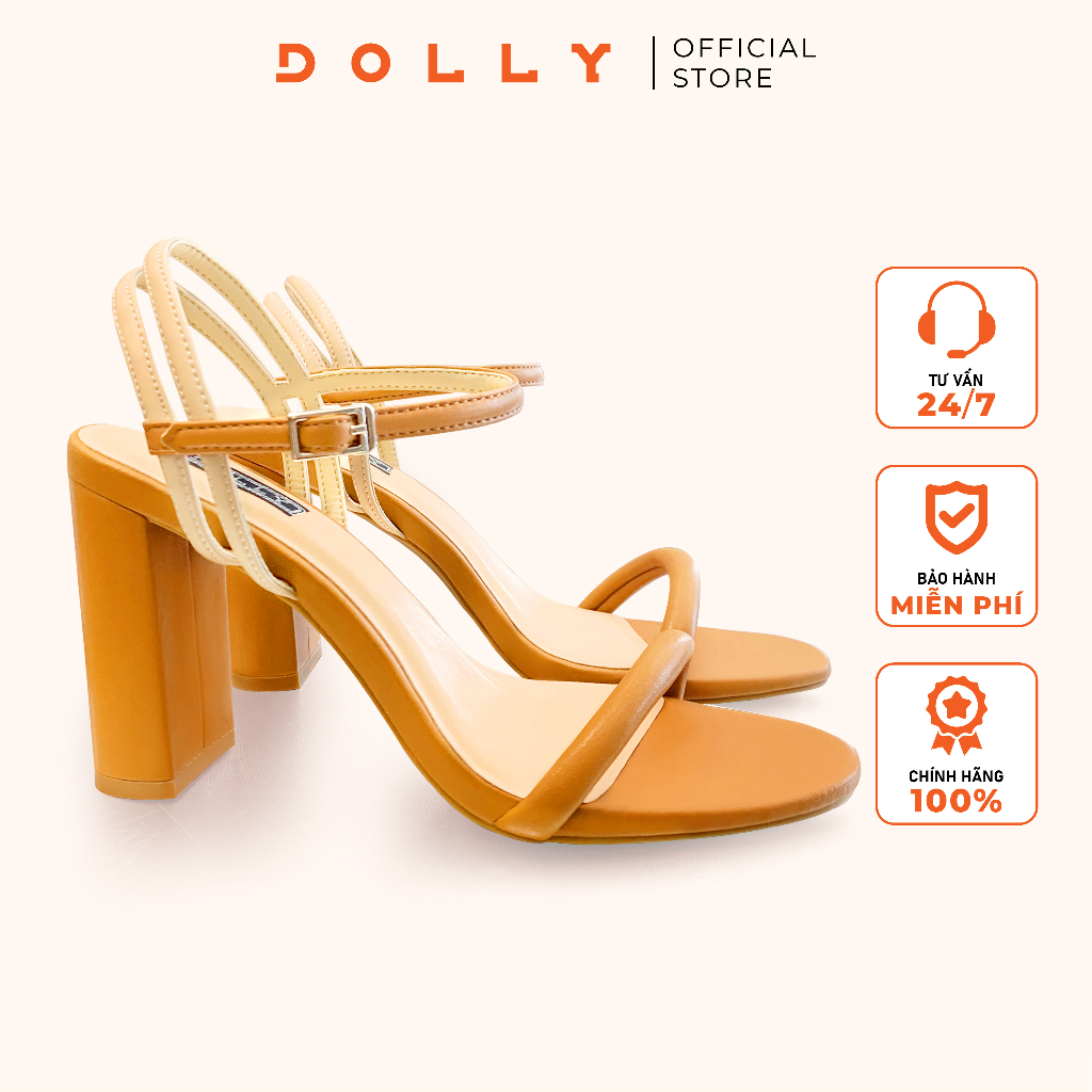 SANDAL CAO 9 PHÂN DOLLY MÃ 1391 COW