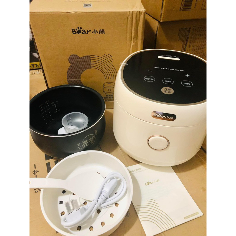 Nồi nấu cơm đa năng Bear 3l nấu hầm cháo