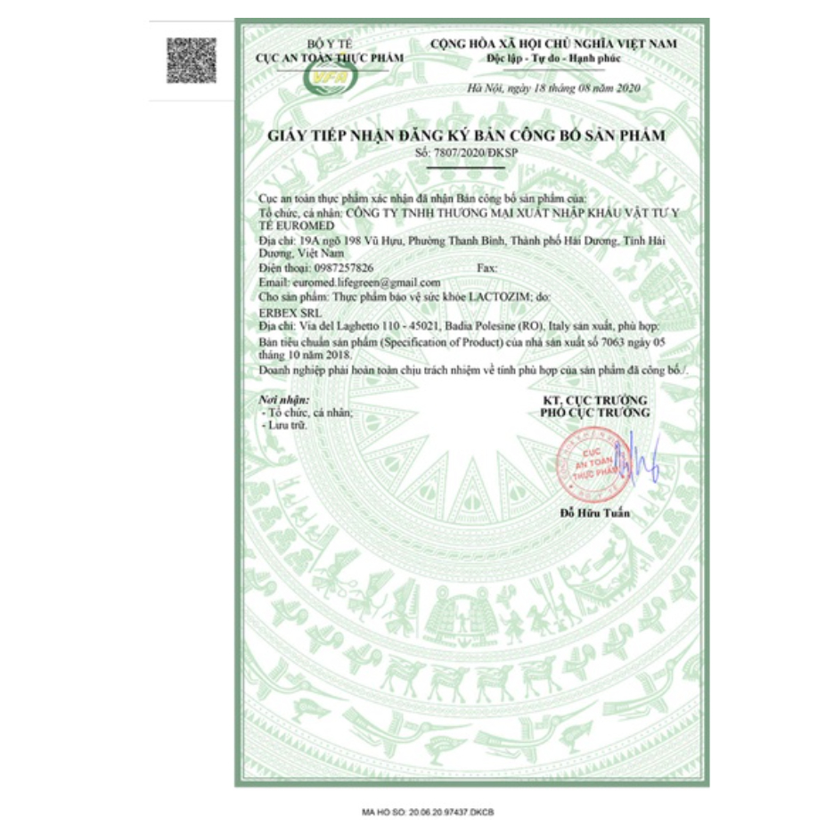 Lactozim - Bổ sung các enzym tiêu hóa giúp trẻ ăn ngon, hấp thụ tốt, giảm biếng ăn