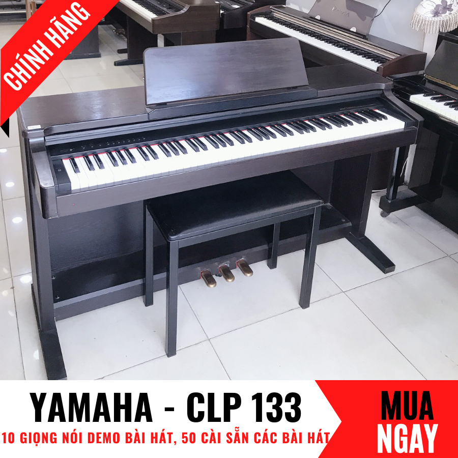 Đàn Piano Điện Yamaha CLP 133 Cài Sẵn 50 Bài Hát
