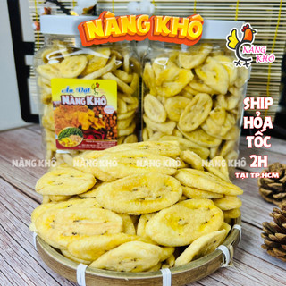 Chuối Sấy Không Đường Đà Lạt tốt cho người ăn kiêng, giảm cân từ Nàng Khô
