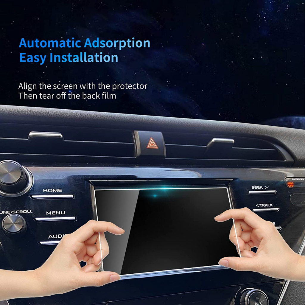 Miếng dán màn hình Toyota Camry 2019 - 2023 bảo vệ chống trầy xước va đập không ảnh hướng đến cảm ứng độ trong suốt cao