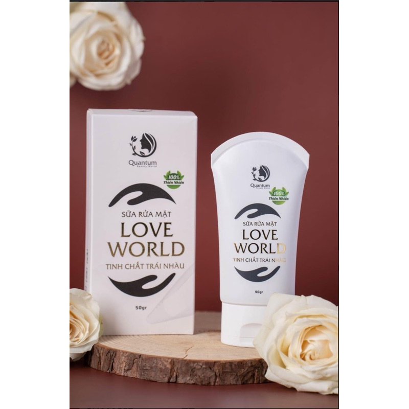 sữa rửa mặt love world