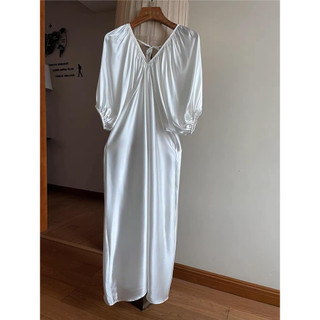 Váy Lụa Rúm Dây Lưng Eclipse Clothing
