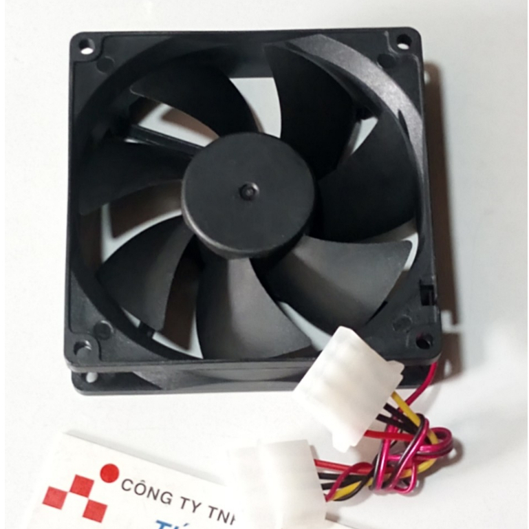 Quạt Case 9Cm / Dày 2.5Cm - Điện áp DC 12V