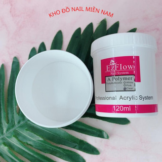 Bột Đắp Móng Ezflow Không Vón Cục Bột Dẻo Mịn 120ml