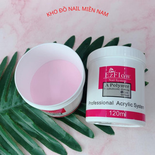 Bột Đắp Móng Ezflow Không Vón Cục Bột Dẻo Mịn 120ml