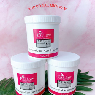 Bột Đắp Móng Ezflow Không Vón Cục Bột Dẻo Mịn 120ml