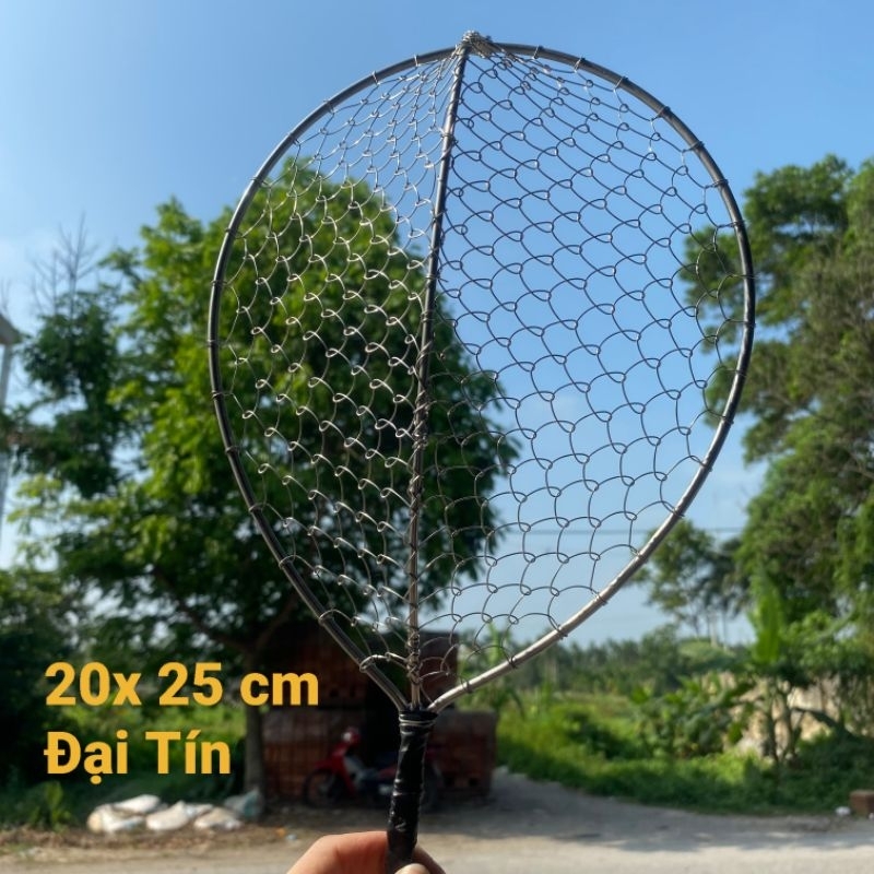 Vợt cá inox kt 20x25cm