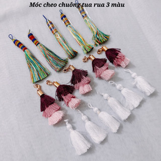 Dây tua rua mini trang trí nhiều màu sắc tùy chọn - combo 10 chiếc