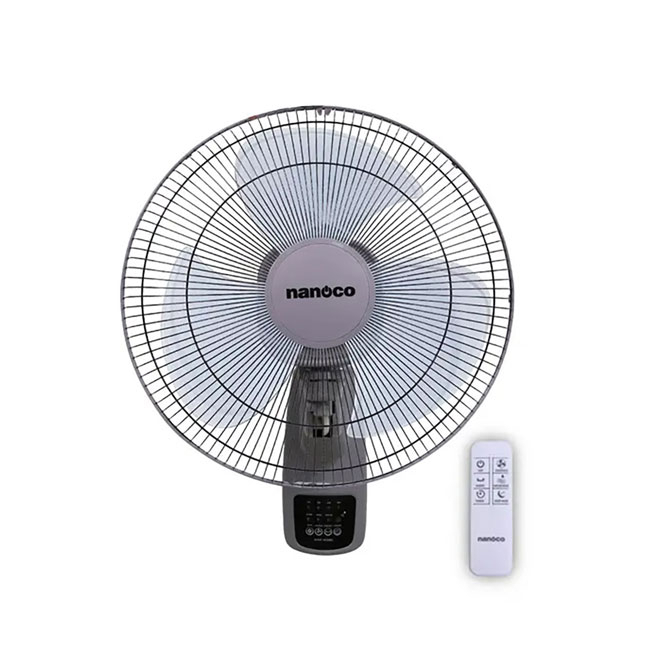 Quạt treo tường có remote Nanoco NWF1610RC