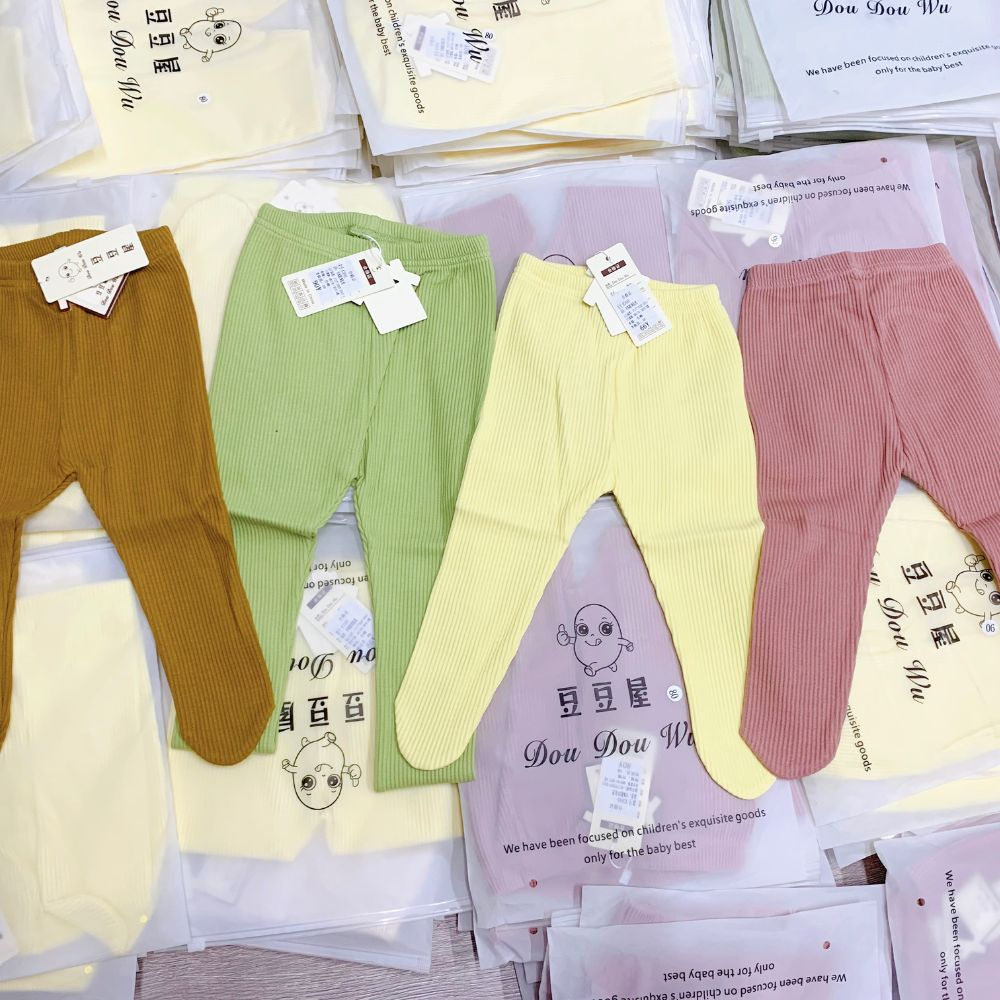 Quần Liền Tất Cho Bé Trai Mùa Thu Đông Co Giãn Mềm Mịn Thoáng Mát  Hàng QCCC - Mã 1281