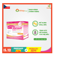 GS Mamavit Prefolin DHA EPA - Bổ Sung Đa Chất Vitamin, Khoáng Chất, DHA, EPA Cho Mẹ Bầu Và Phụ Nữ Đang Cho Con Bú