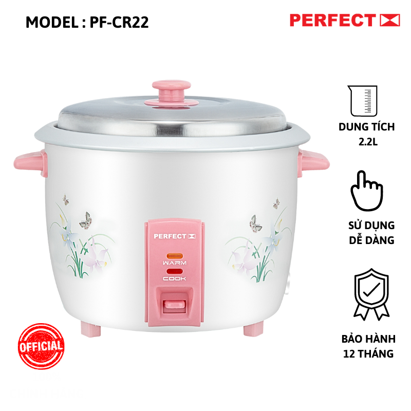 Nồi cơm điện Perfect PF-CR22