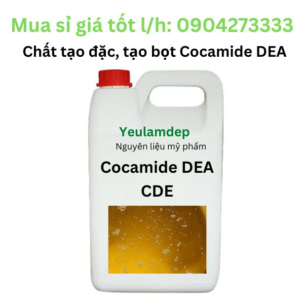 CDE, chất tạo đặc cho dầu gội, chất tạo bọt cho dầu gội (PKDE - Cocamide DEA - Fil Amide 190), 100ml - 500ml
