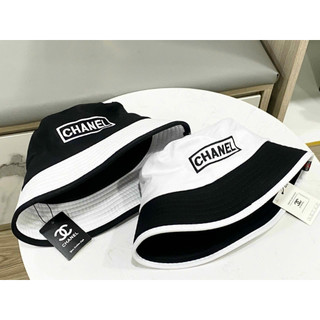 Mũ Bucket vành tròn, mũ nữ Channel Vành Cụp vải Kaki siêu đẹp