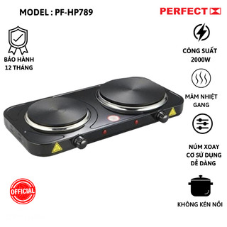 Bếp điện đôi Perfect PF-HP789 - Hàng phân phối chính hãng