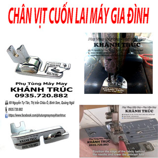Chân vịt cuốn lai 2.4LY máy may gia đình và máy may mini đa năng