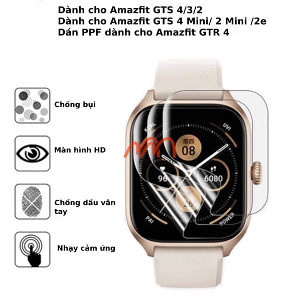 Dán PPF Màn Hình Amazfit GTS 4