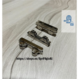 10 Bánh xe đôi cửa tủ lùa kính 3-5mm
