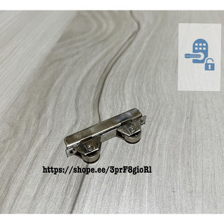10 Bánh xe đôi cửa tủ lùa kính 3-5mm