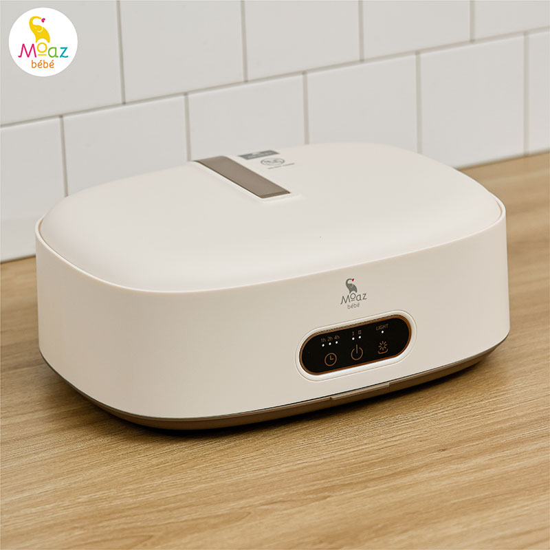Máy sấy quần áo cho bé gắn đèn Led tiệt trùng Moaz Bébé MB048 - CHÍNH HÃNG