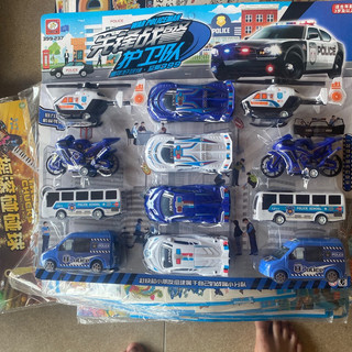 Xe ô tô cảnh sát ( vỉ 12 cái )