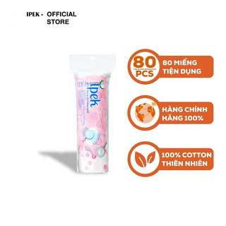 Bông tẩy trang Ipek 80 miếng