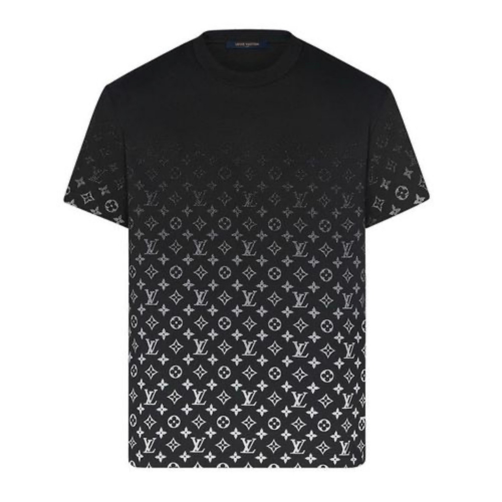 Áo thun LV Monogram Gradient loại Best - Chất 100% cotton