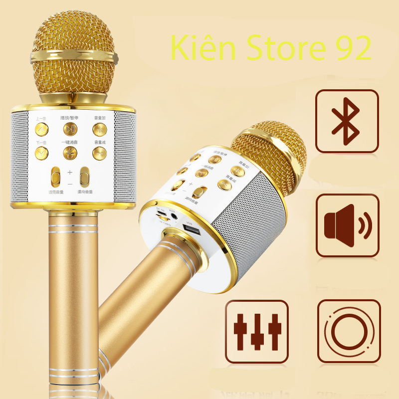 Mic karaoke bluetooth w858-kienstore92