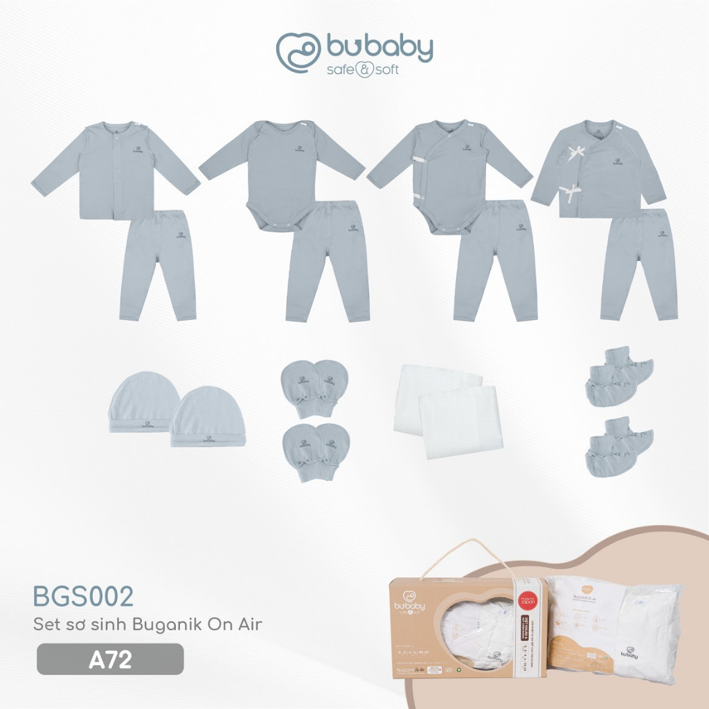 Bu baby - Sét sơ sinh Buganik On Air BGS002