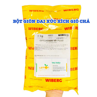 Bột giòn dai từ rong biển optimiser vb plus - chuyên hút nước, tạo dẻo, giòn sựt cho xúc xích, giò chả