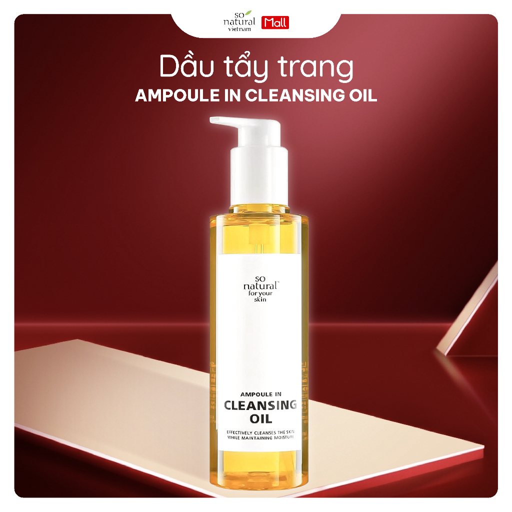 Dầu tẩy trang Cleansing oil So Natural 200ml