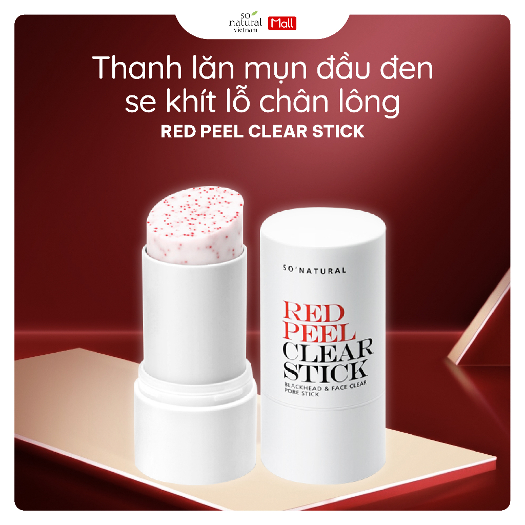 Thanh Lăn Mụn Đậu Đen Se Khít Lỗ Chân Lông Red Peel Clear Stick