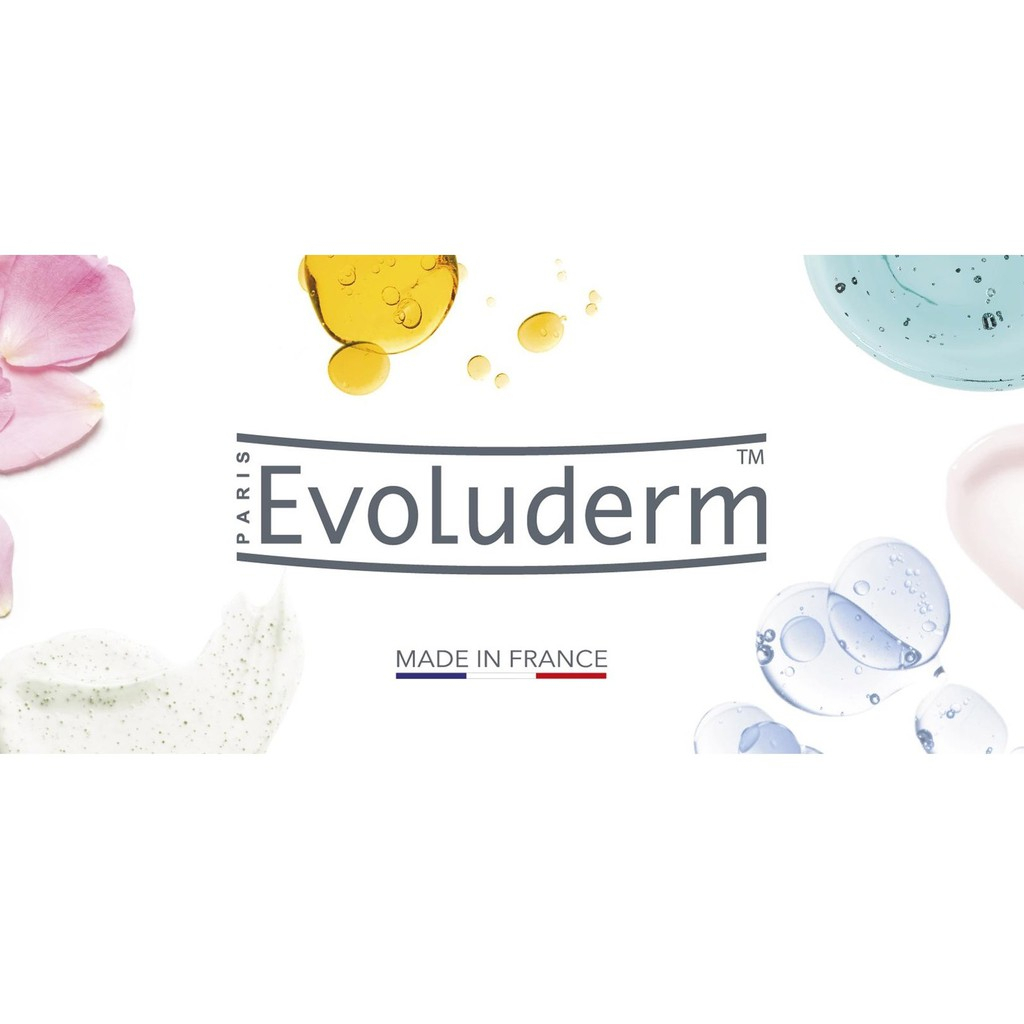 Gel tẩy tế bào chết và rửa mặt Evoluderm giúp che khuyết điểm, ngừa mụn đầu đen dành cho da dầu mụn 150ml