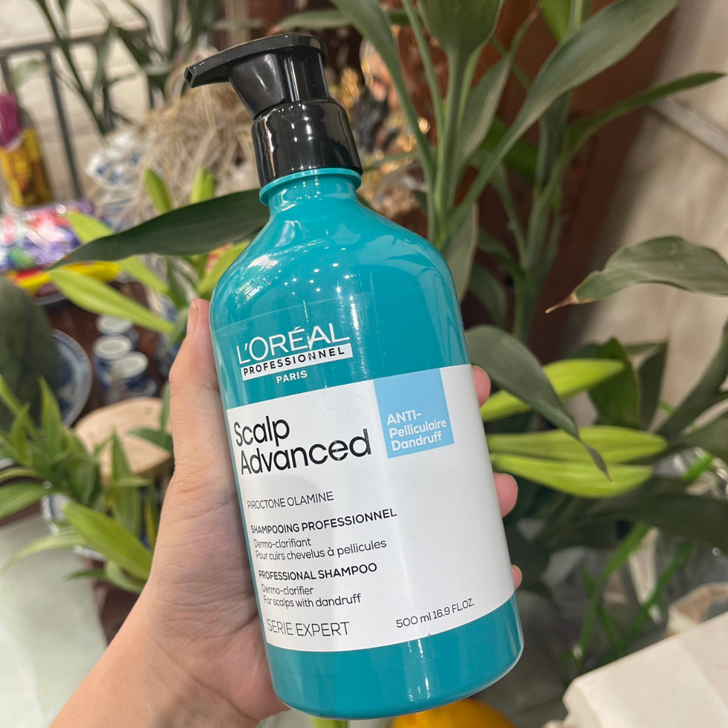 Dầu gội giảm gàu dành cho mọi loại tóc LOREAL scalpadvanced anti pelliculaire dandruff shampoo