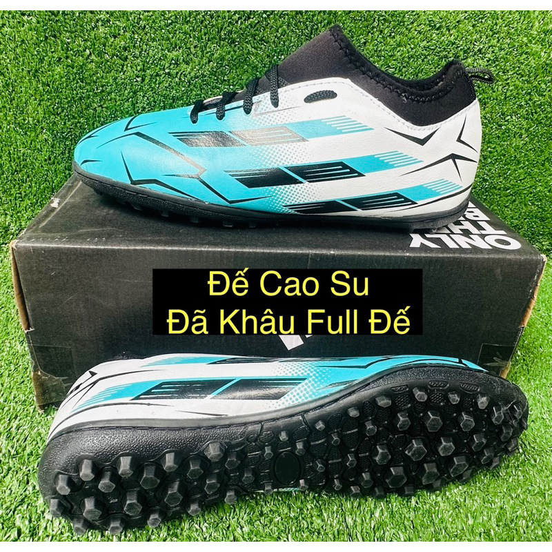 Giày đá bóng đá banh,thể thao sân cỏ nhân tạo đã khâu Full đế